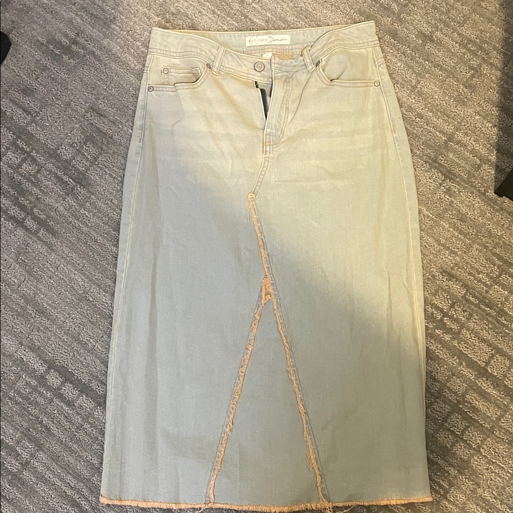 Denim Skirt